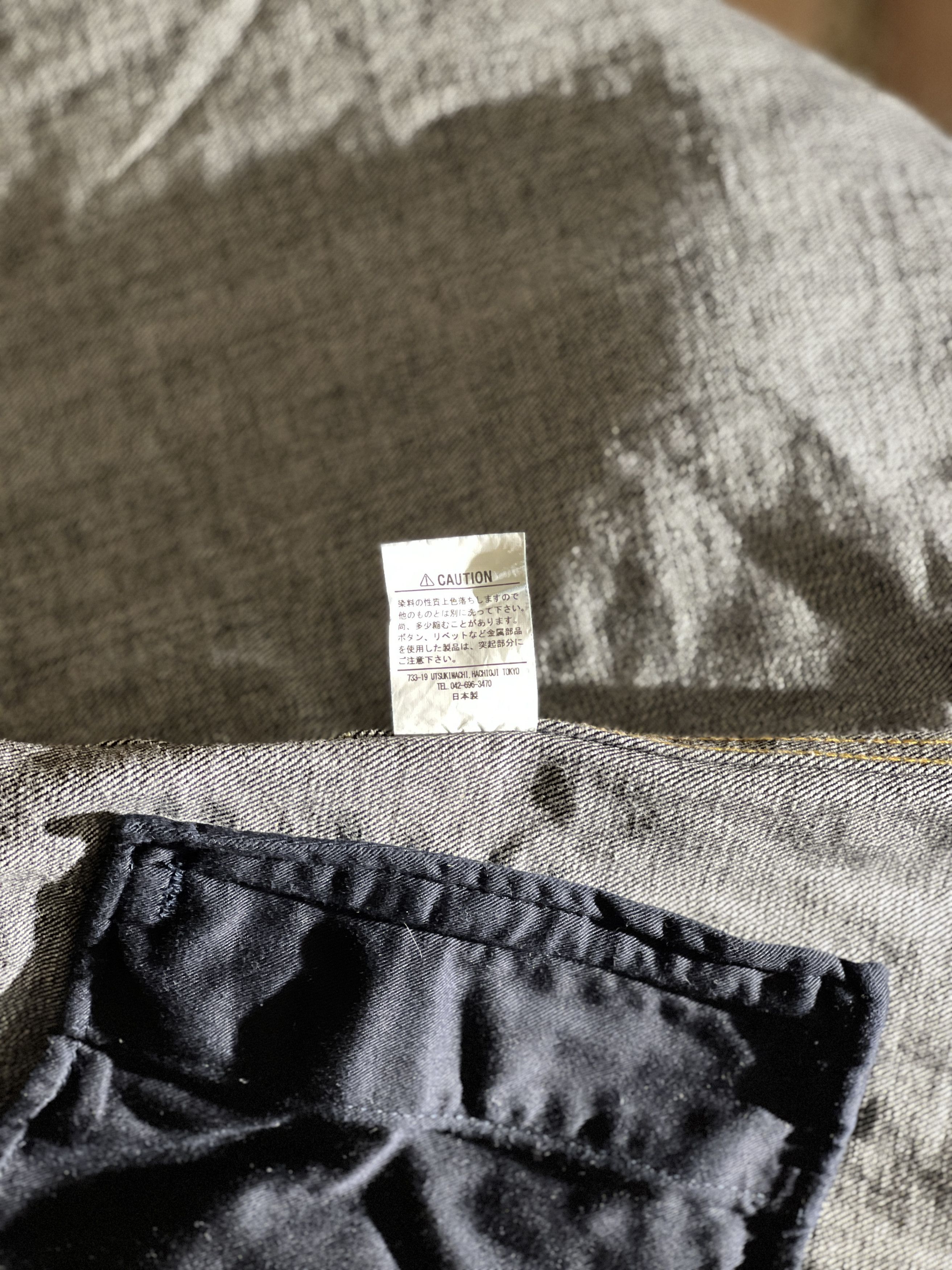 Iron Heart Iron Heart IHSH-427 16oz Selvedge Denim CPO Shirt – Black Size US L / EU 52-54 / 3 - 7 Thumbnail