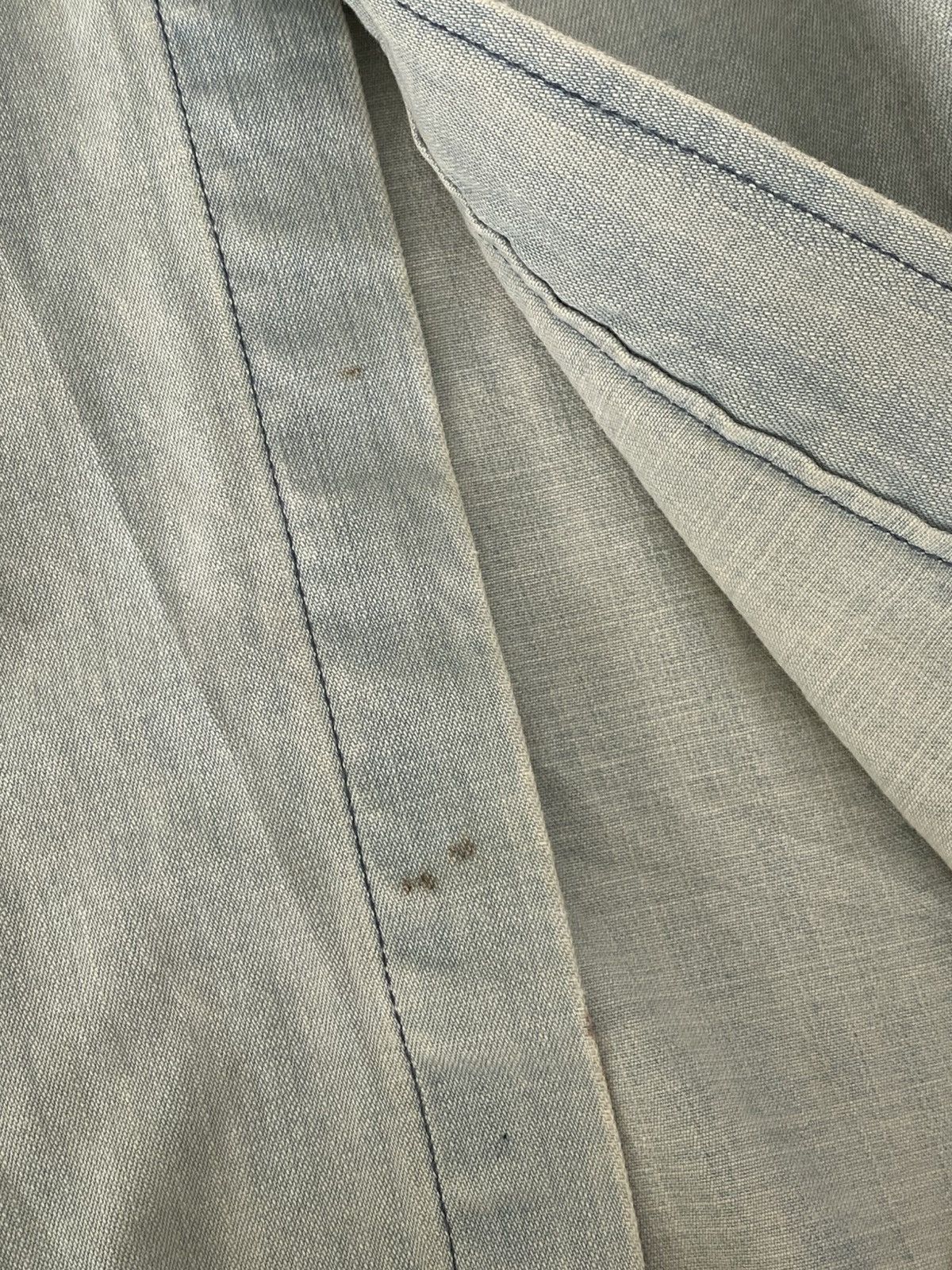 Sasquatchfabrix SS11 Sasquatchfabrix "Zearchy" Distressed Denim Shirt Size US S / EU 44-46 / 1 - 16 Thumbnail