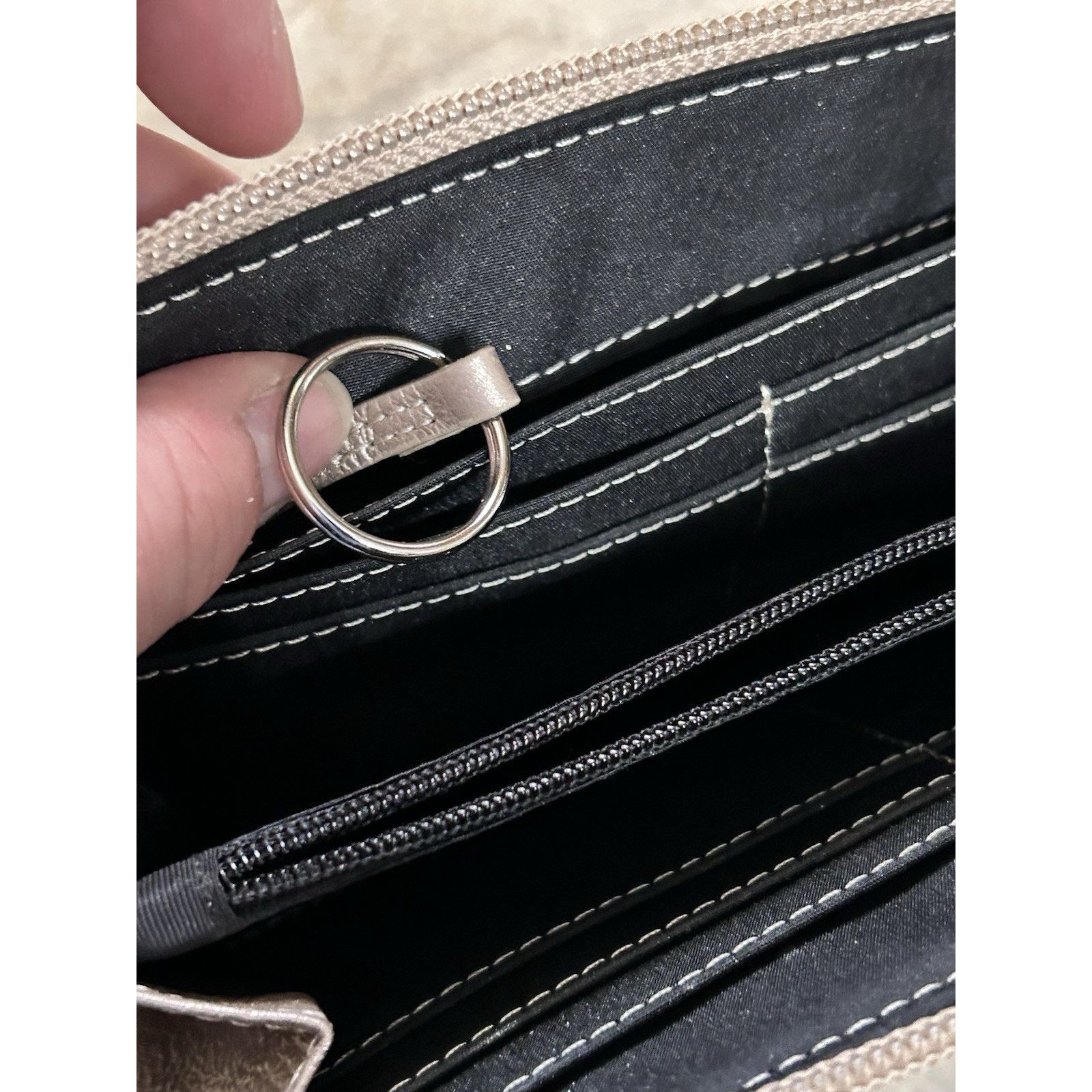 Other tignanello leather wallet Zip Around Champagne Size ONE SIZE - 7 Thumbnail