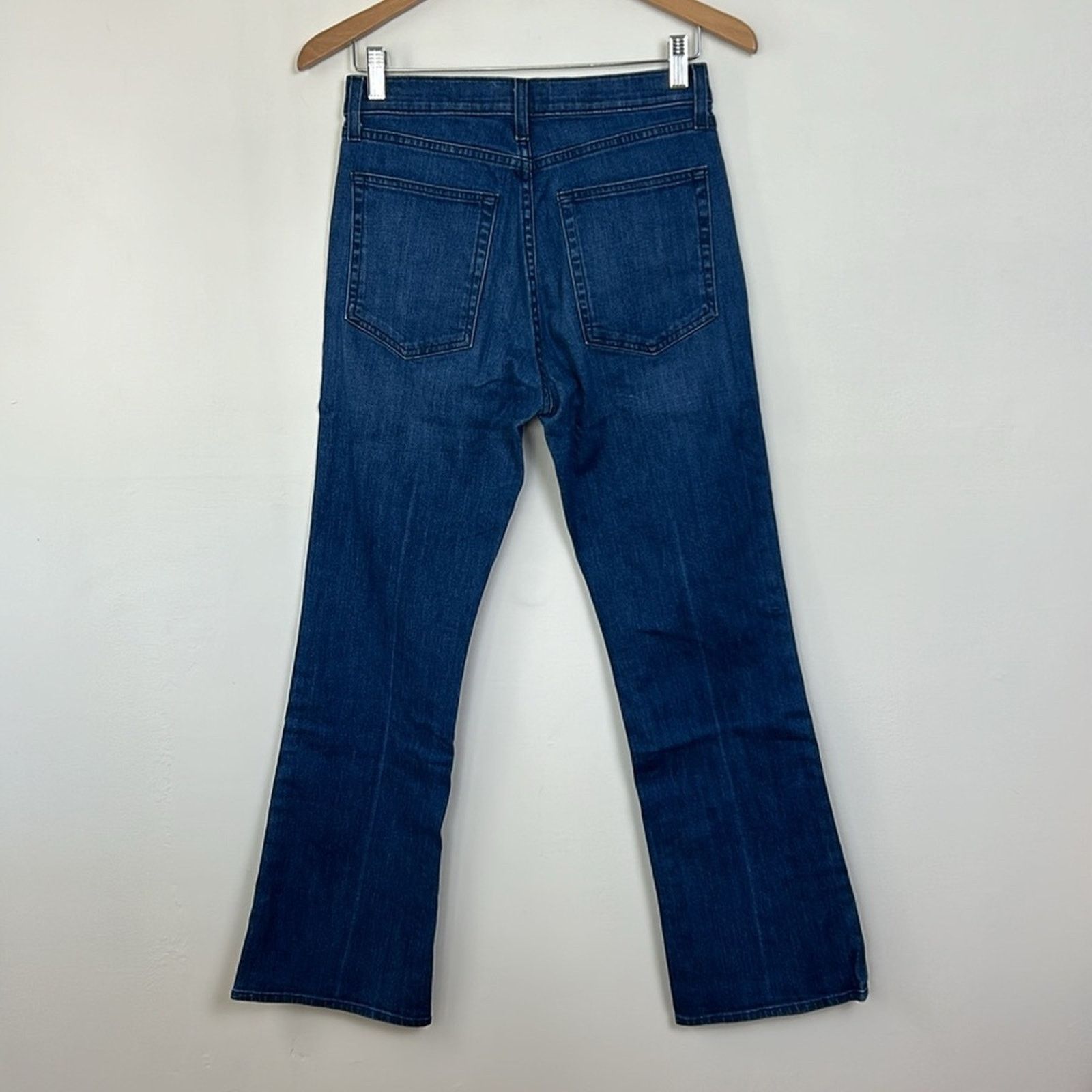 Nili Lotan Nili Lotan High Rise Boot Cut Jean Size 28" / US 6 / IT 42 - 3 Thumbnail