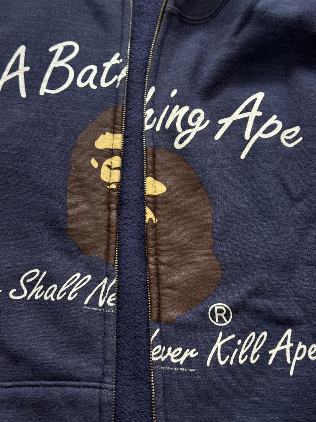 Bape VINTAGE Y2K BATHING APE CLASSICS ZIP UP HOODIE Size US L / EU 52-54 / 3 - 2 Thumbnail