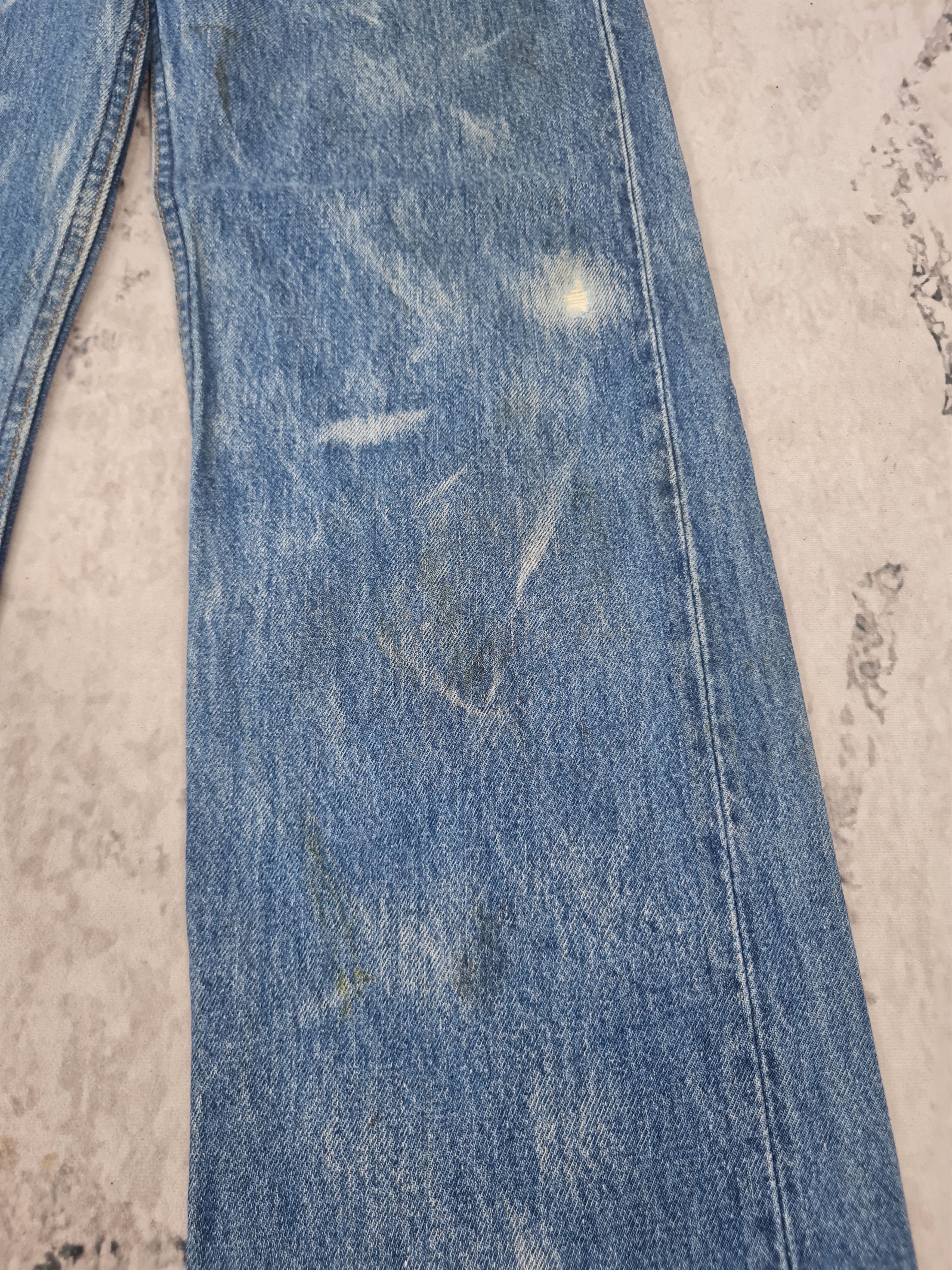 Levi's Vintage Clothing Vtg 90's LEVIS 501 Bleach Design Rust Jeans L0403 Size 30X31 Size US 30 / EU 46 - 3 Thumbnail