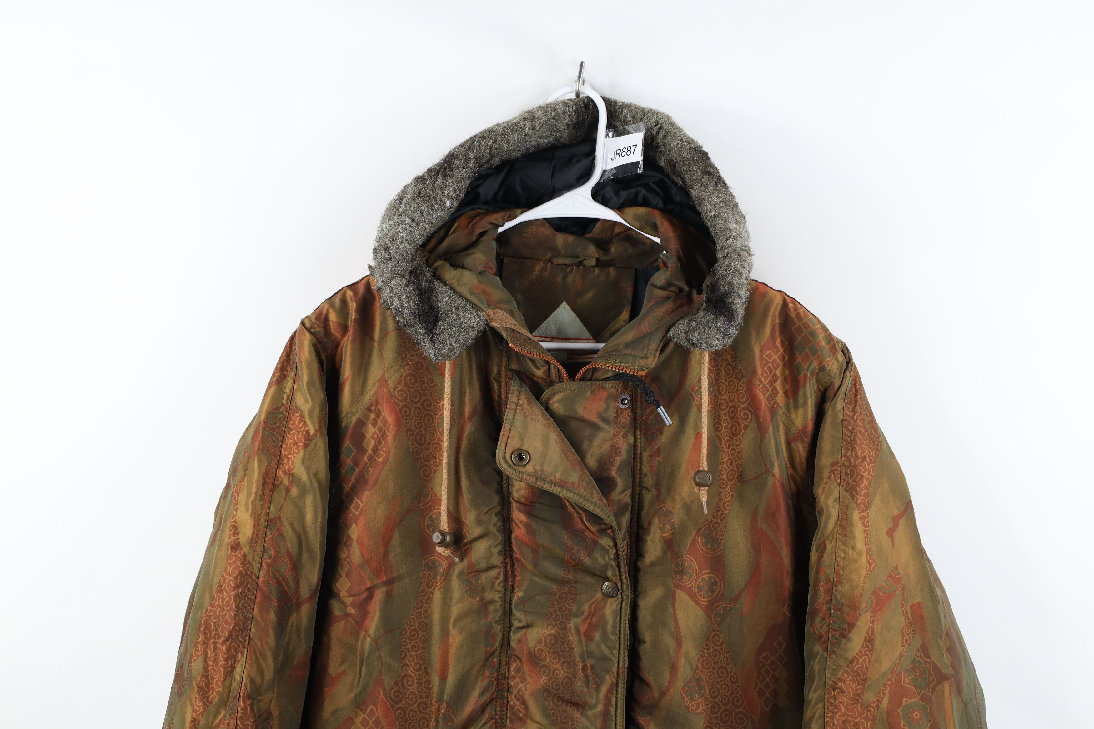 Vintage Vintage 90s Streetwear Down Insulated Hooded Puffer Jacket Size S / US 4 / IT 40 - 2 Thumbnail