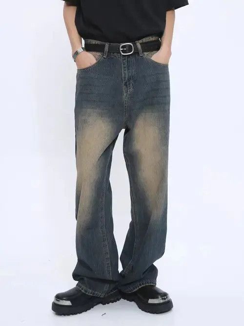 Jean Retro style loose straight mid-rise jeans Size US 32 / EU 48 - 5 Thumbnail