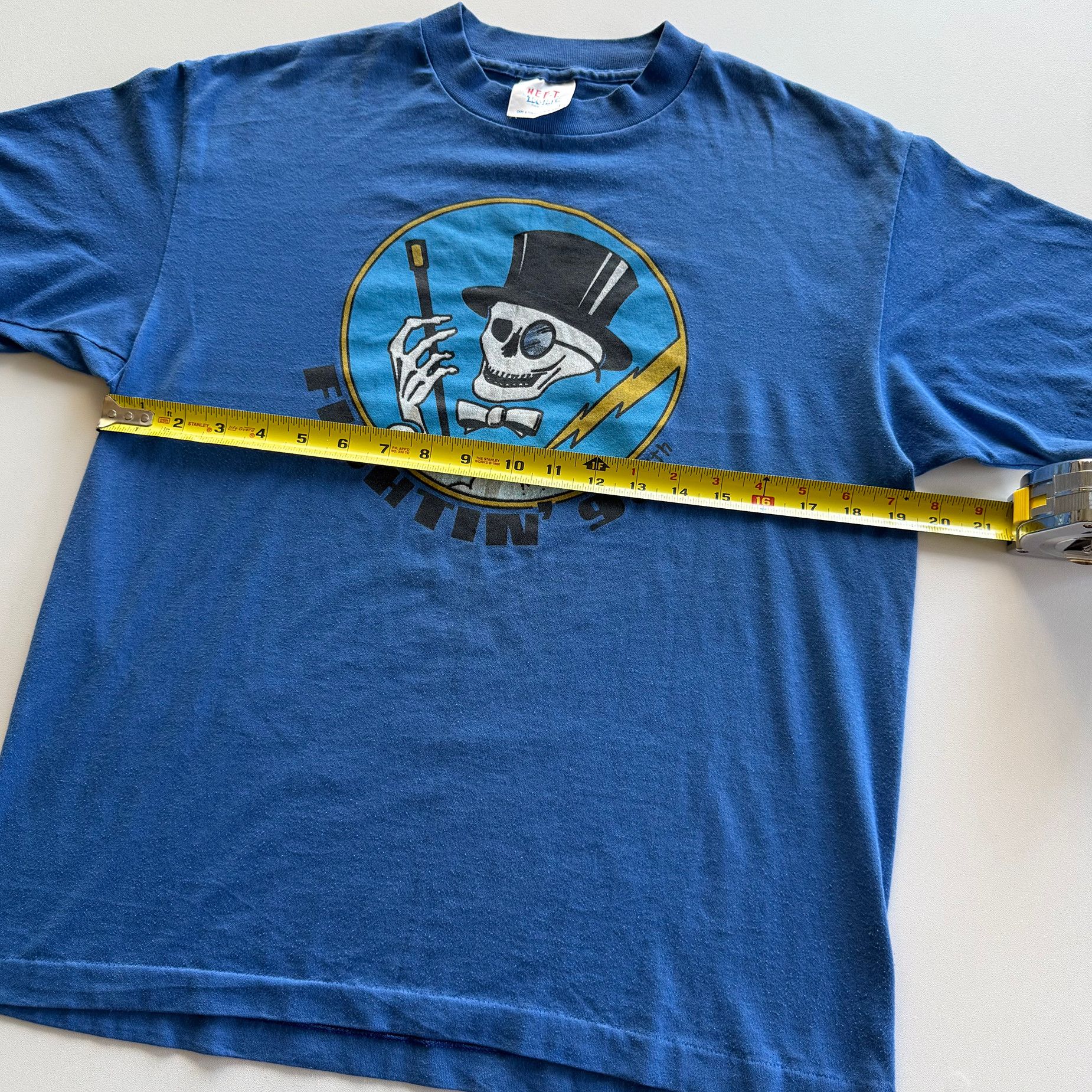 Vintage 1980s USAF 95th Fighter Squadron "Boneheads" Tee Size US L / EU 52-54 / 3 - 11 Thumbnail