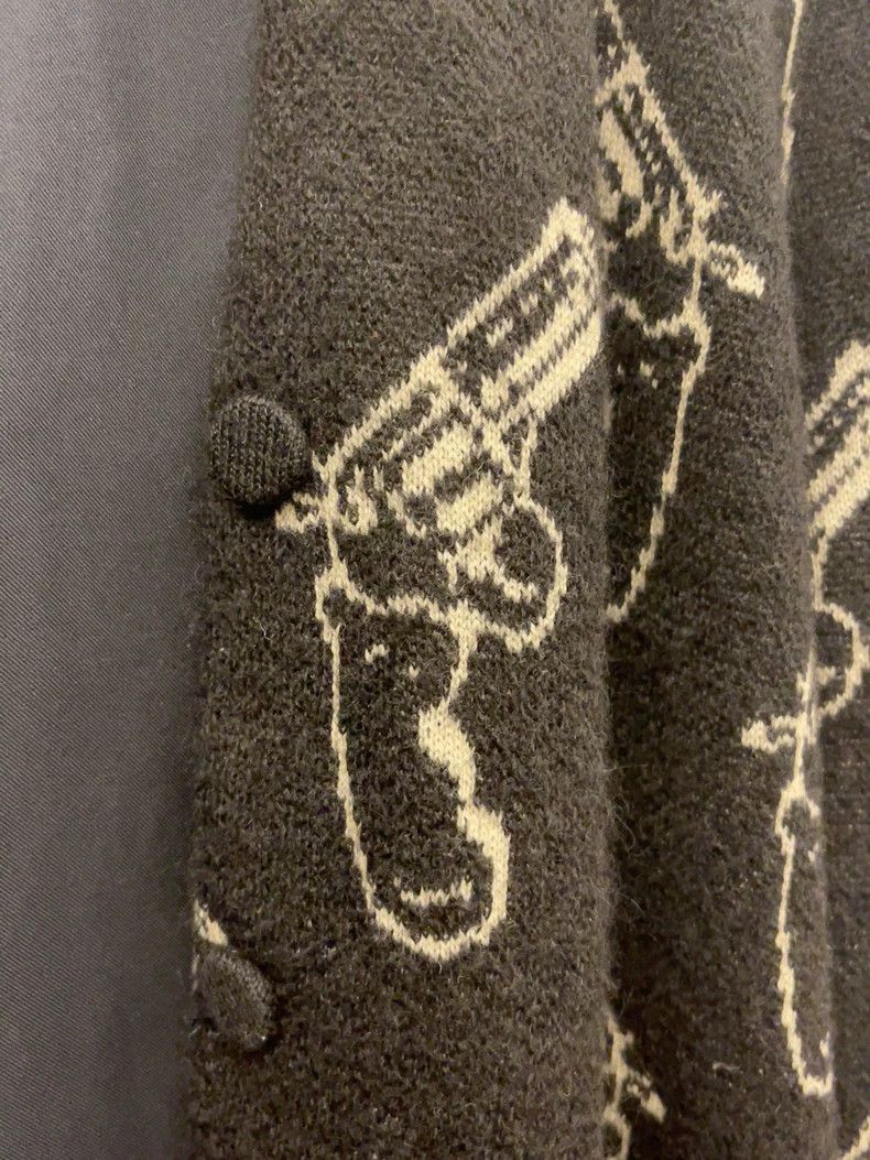 Saint Laurent Paris Saint Laurent Gun Pattern Cardigan Jacket-2505 Size US M / EU 48-50 / 2 - 5 Thumbnail