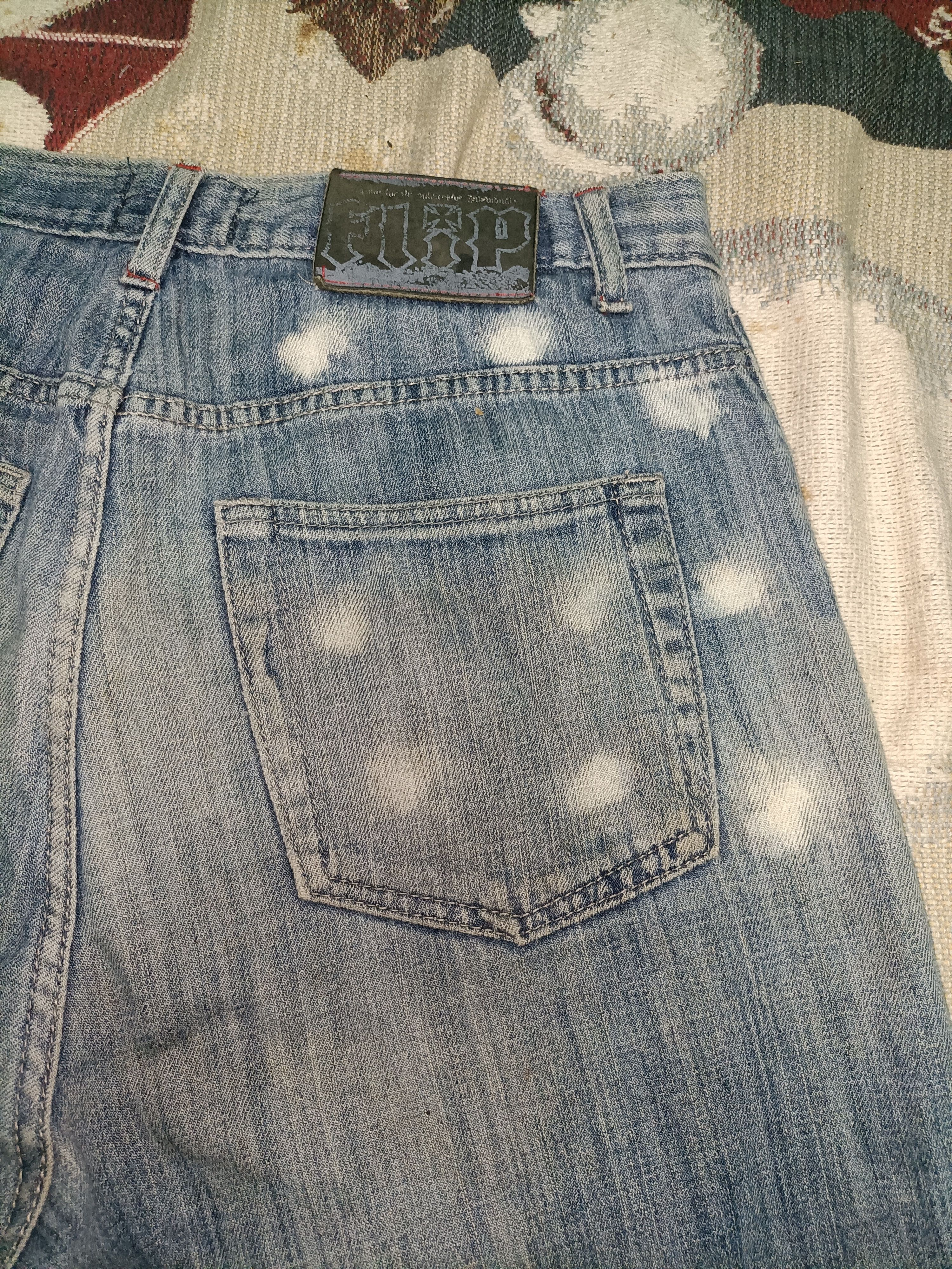 Vintage Y2K🌐 Flip skateboard jorts denim jeans Size US 32 / EU 48 - 5 Thumbnail