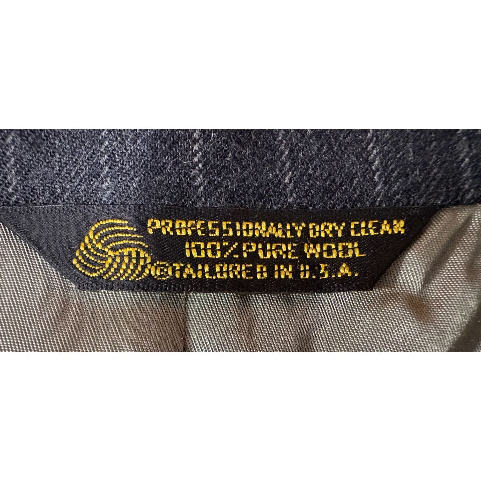 J. Press J Press chalk stripe wool blazer size 40 color dark grey vin Size 40R - 2 Thumbnail