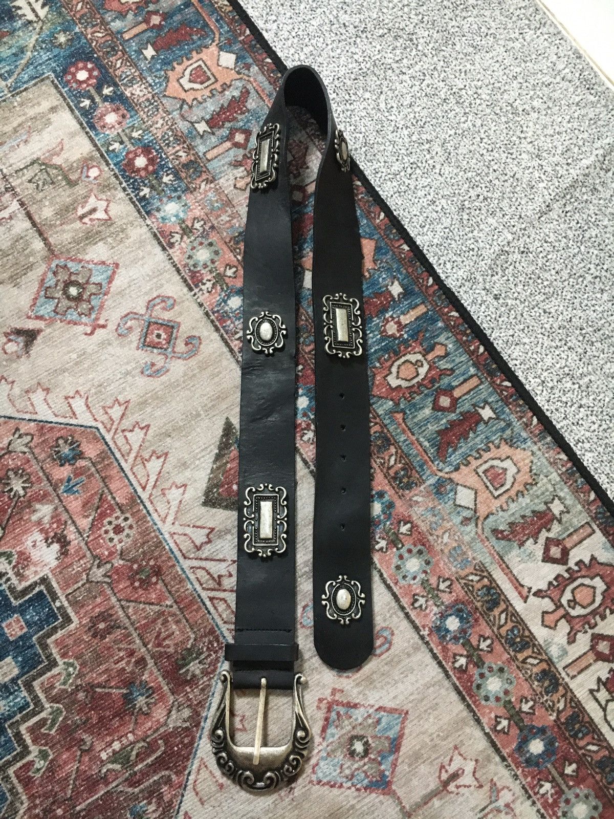 If Six Was Nine Black vintage style belt Size ONE SIZE - 4 Thumbnail