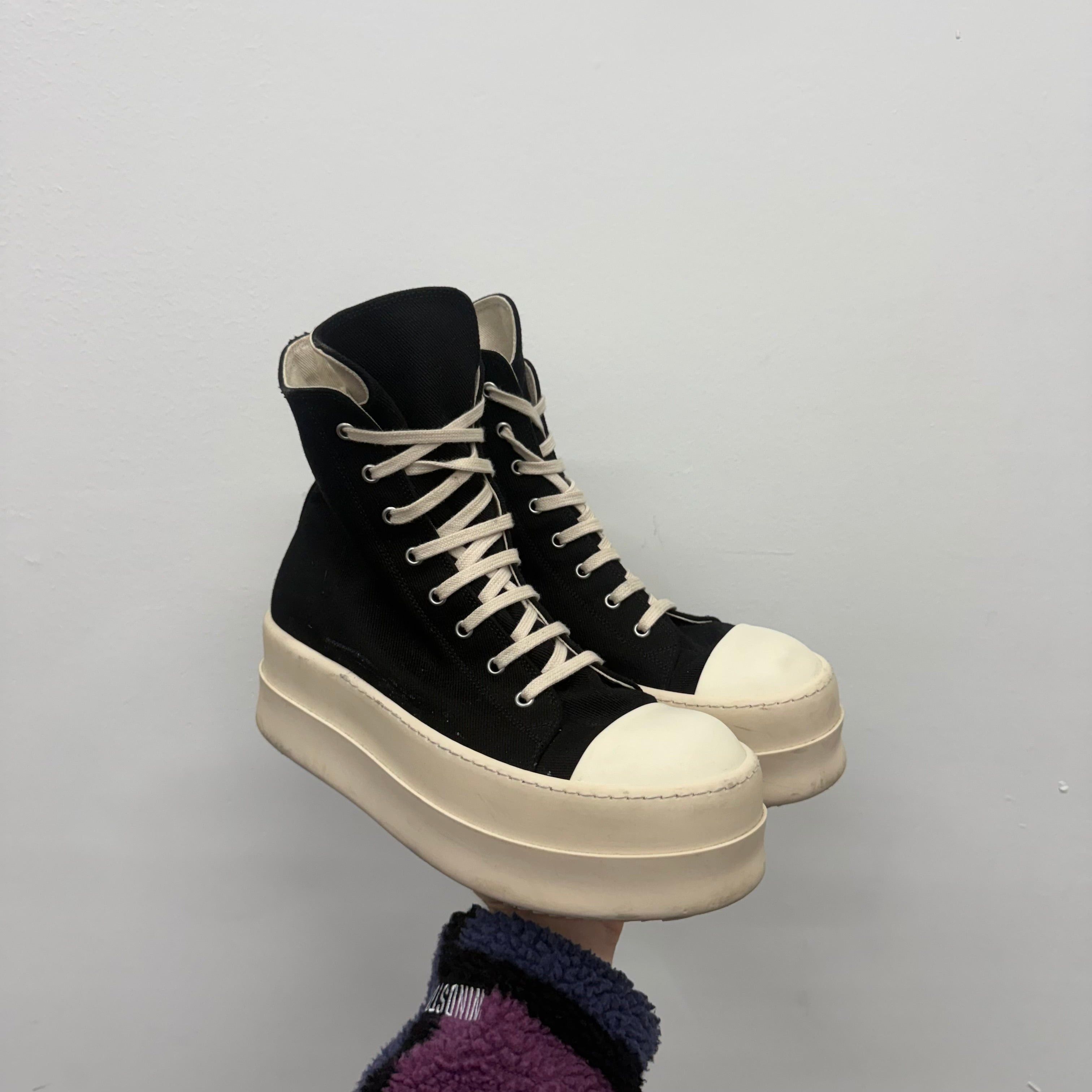 Rick Owens Drkshdw Rick Owens DRKSHDW Mega Bumper Ramone Sneaker (US 9) Size US 9 / EU 42 - 1 Thumbnail