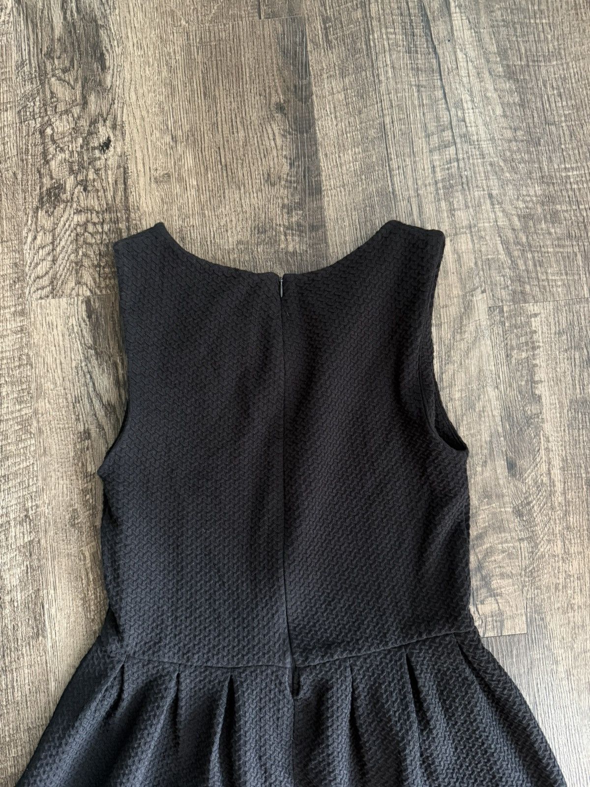 Ganni Ganni Black Textured Mini Dress size Medium Size M / US 6-8 / IT 42-44 - 5 Thumbnail