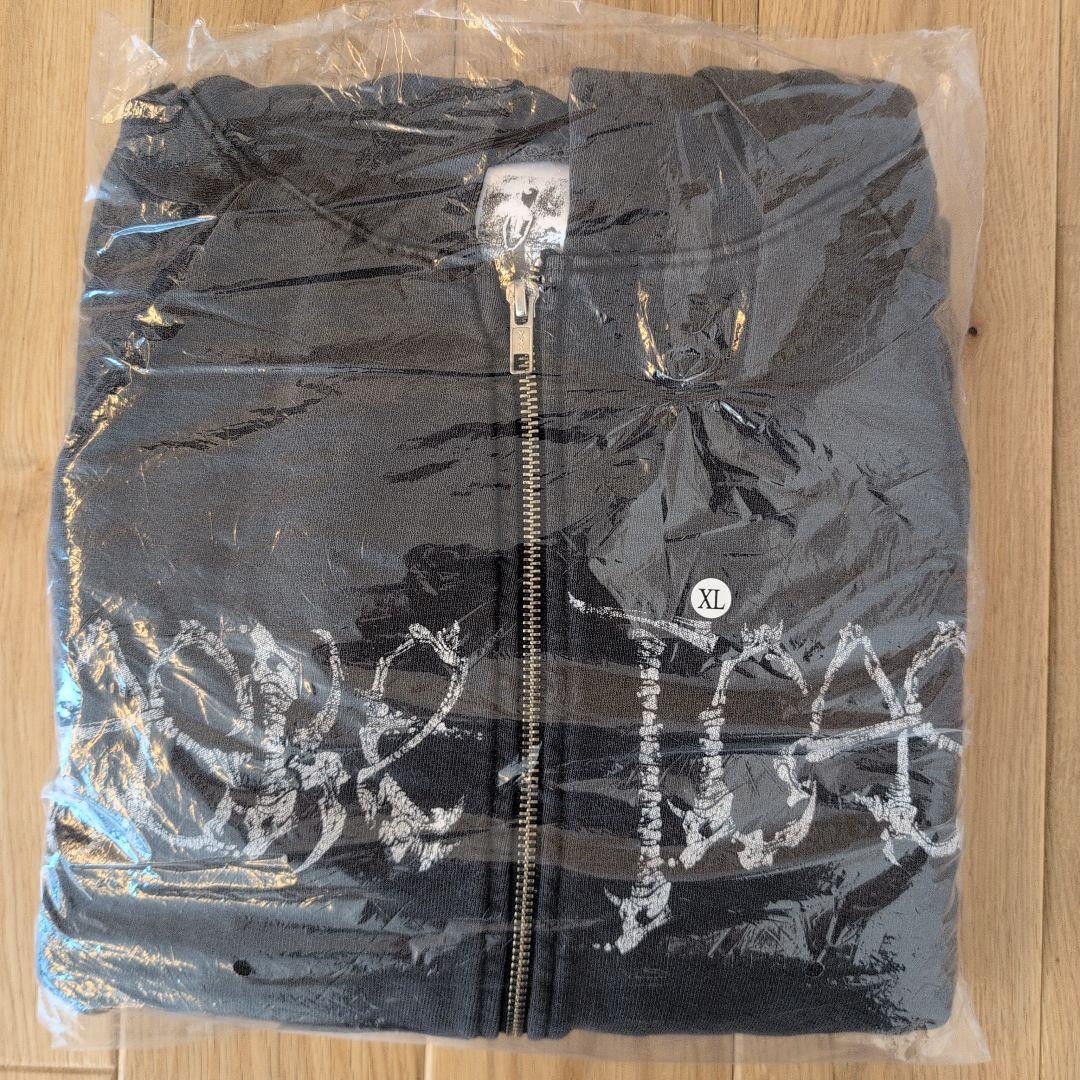 basketcase gallery Basketcase Gallery Massacre Zip Hoodie Gray XL Vintage Wash Size US XL / EU 56 / 4 - 12 Thumbnail