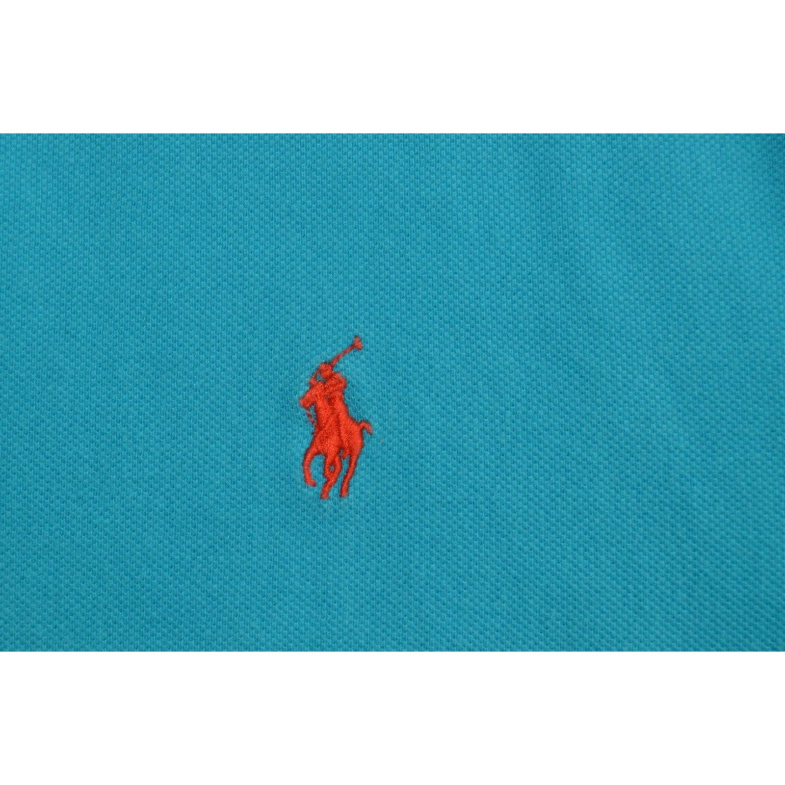 Ralph Lauren Ralph Lauren Polo Polo SS Shirt Blue Classic Fit Large Cotton Men's Polo Shirt Vintage? No Size US L / EU 52-54 / 3 - 3 Thumbnail