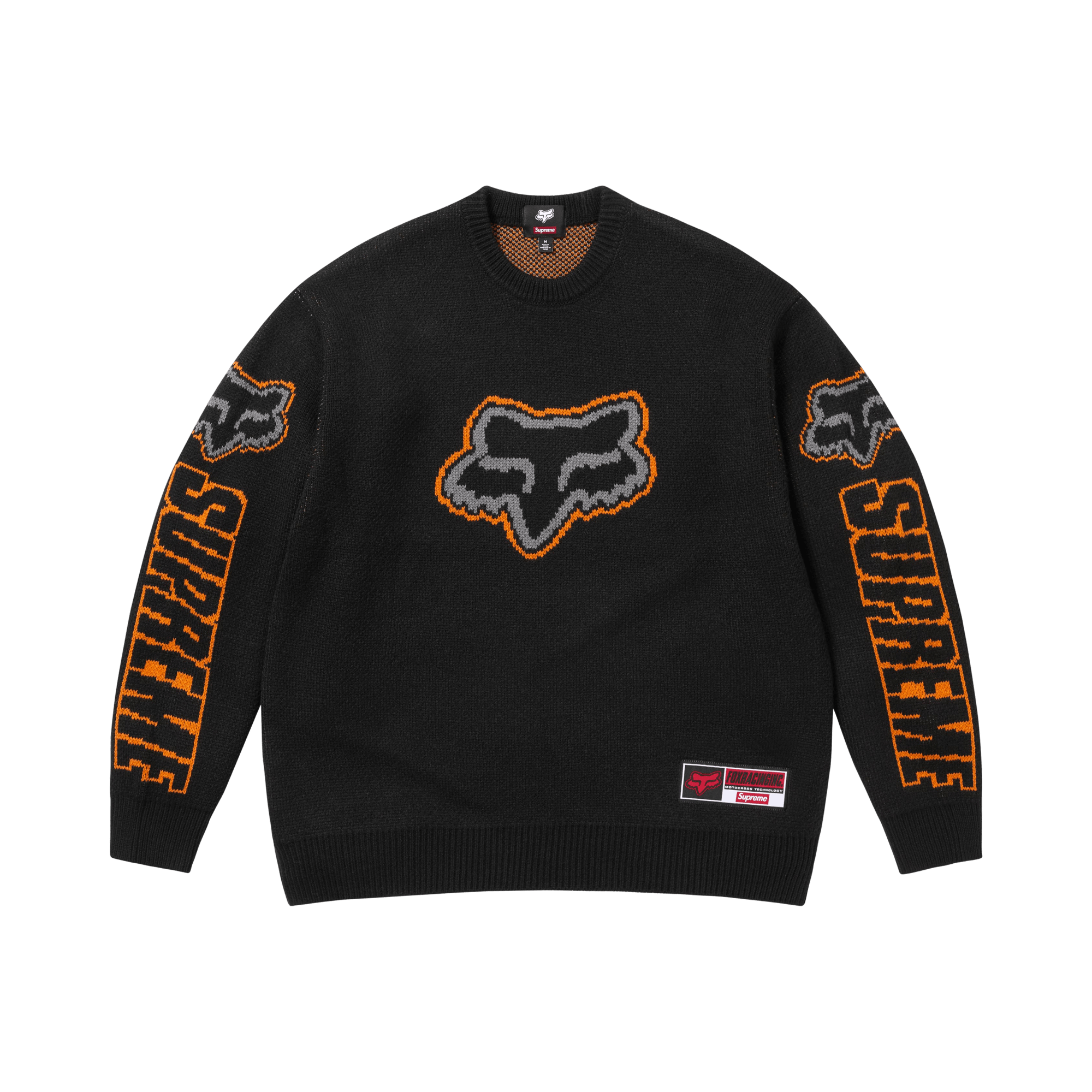 Fox Racing × Supreme SUPREME X FOX RACING COLLAB SWEATER | Grailed