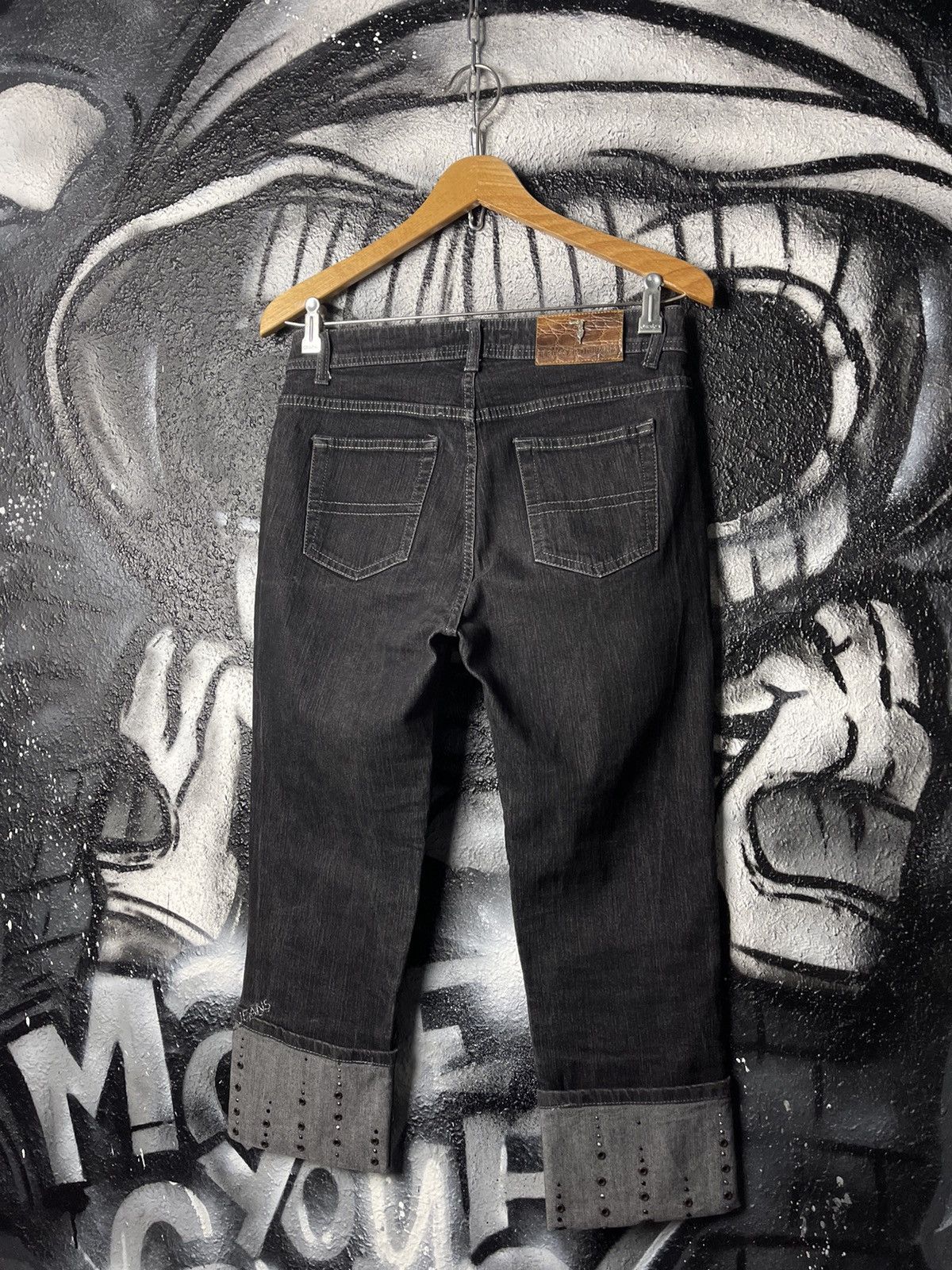 Trussardi Trussardi Jeans Vintage Luxury Women’s Denim Shorts Size 28 Size 28" / US 6 / IT 42 - 3 Thumbnail