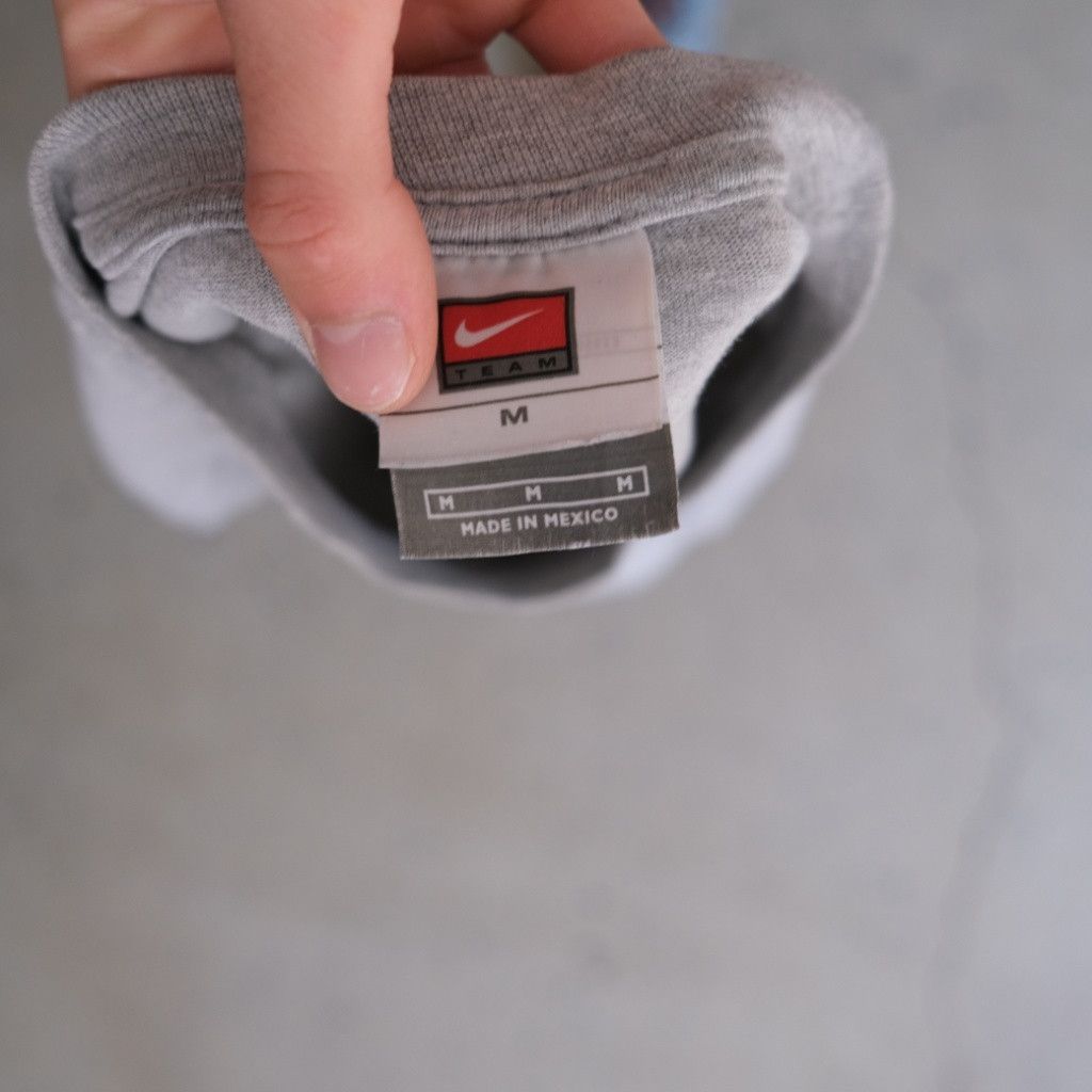 Nike Nike Gray Cotton Basketball T-Shirt Medium Size US M / EU 48-50 / 2 - 3 Thumbnail