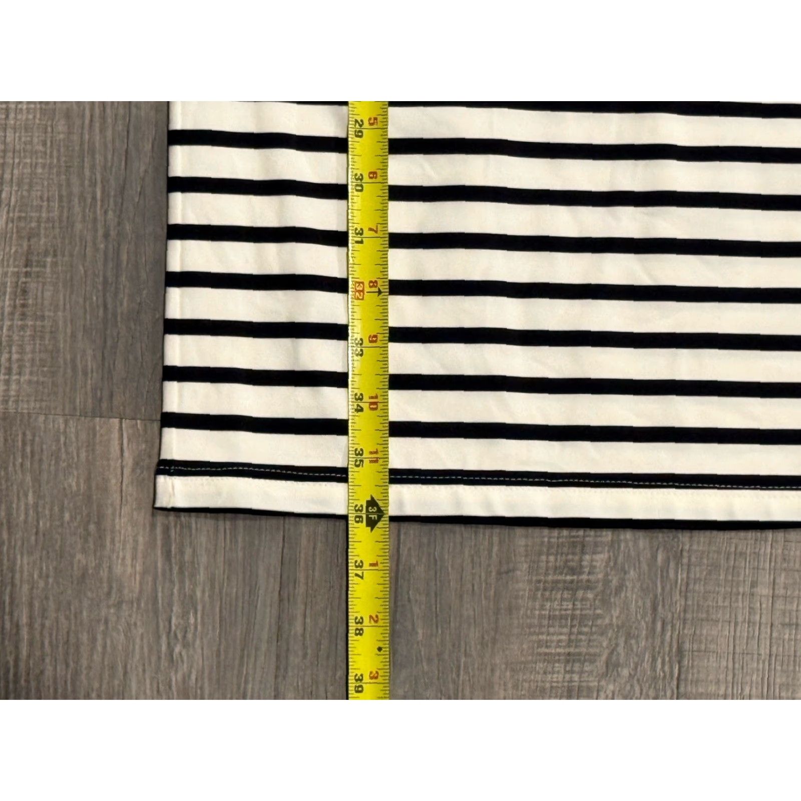 Saint James SAINT JAMES Dress Nautical Stripe Knee Length Navy White 3/4 Sleeve Round Neck Pullover Sheath/Shift Jersey 4 Womens Size S / US 4 / IT 40 - 5 Thumbnail