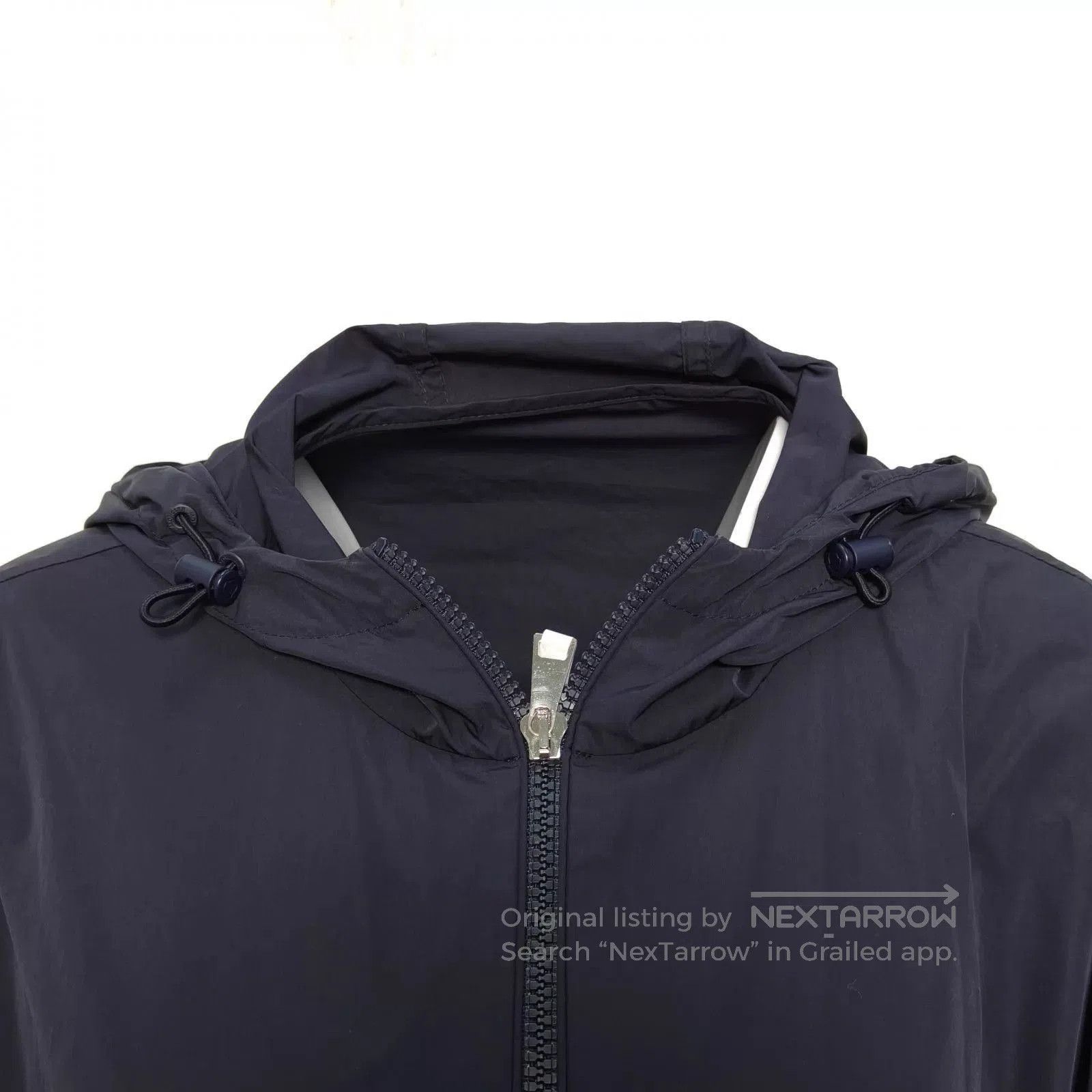 Moncler Black Hooded Lightweight Jacket. Size US L / EU 52-54 / 3 - 2 Thumbnail