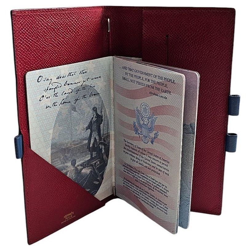 Hermes Hermes Wallet/ Passport Cover Size ONE SIZE - 3 Thumbnail