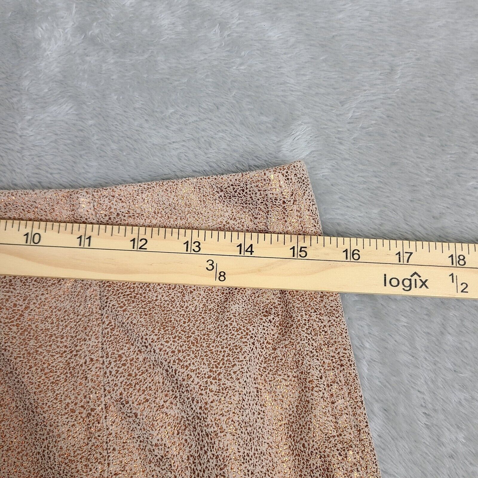 Free People Free People Modern Femme Skirt Womens Size 8 Shimmer Beige B Size 30" / US 8 / IT 44 - 2 Thumbnail