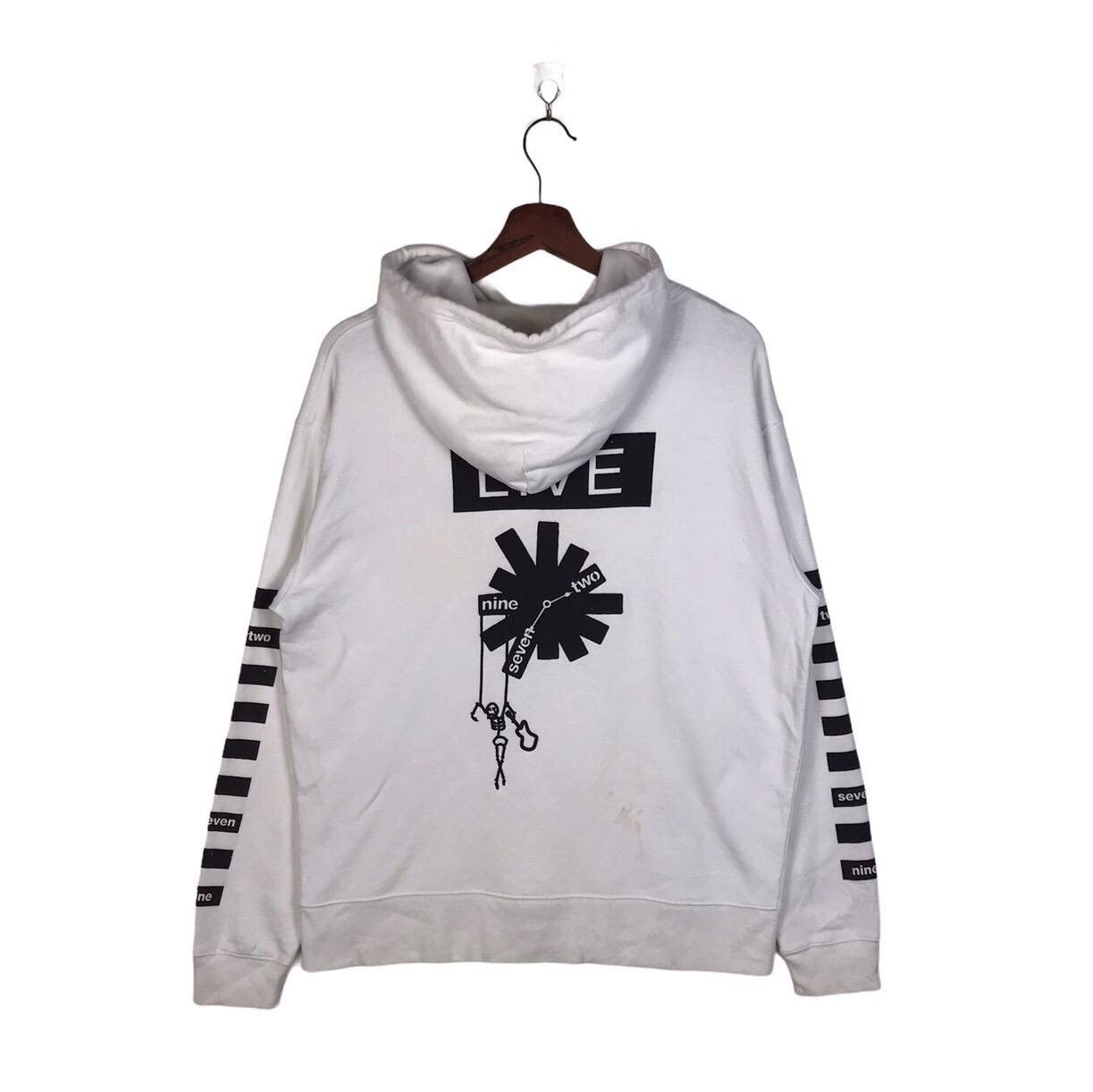 Number (N)ine Number (N)ine Studious ‘Live’ Hoodie - Rare Graphic Design Size US M / EU 48-50 / 2 - 1 Thumbnail