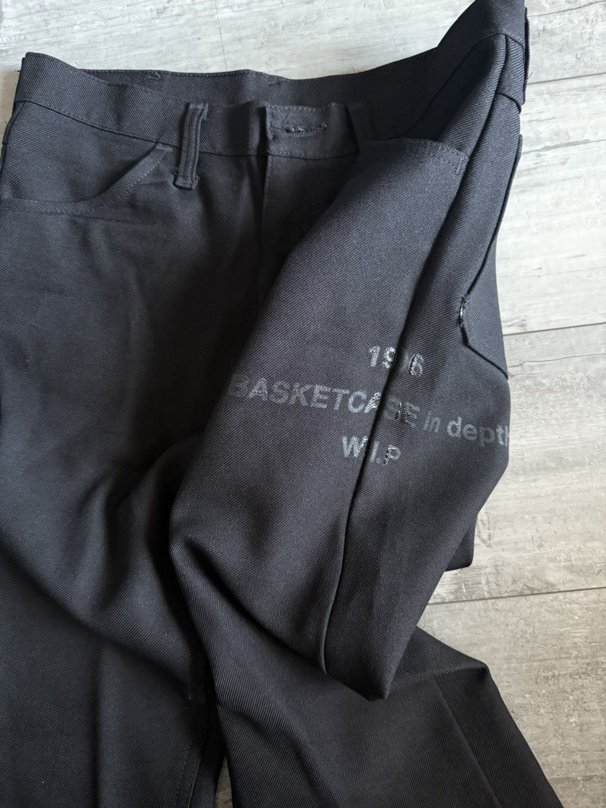 basketcase gallery Basketcase gallery black wrangler denim Size US 32 / EU 48 - 3 Thumbnail