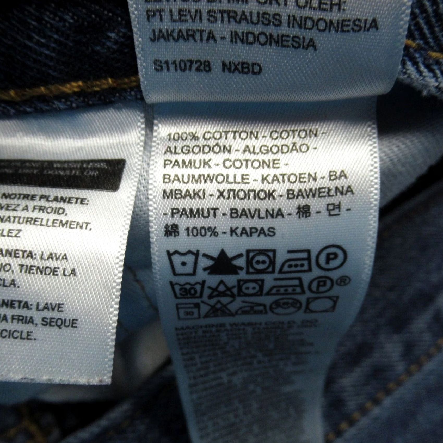 Levi's Levi's 505 Jeans Mens 36x28 Blue Medium Wash Straight Leg Regular Fit Denim Pants W38 L30 Baggy Not Vintage Size US 36 / EU 52 - 6 Thumbnail