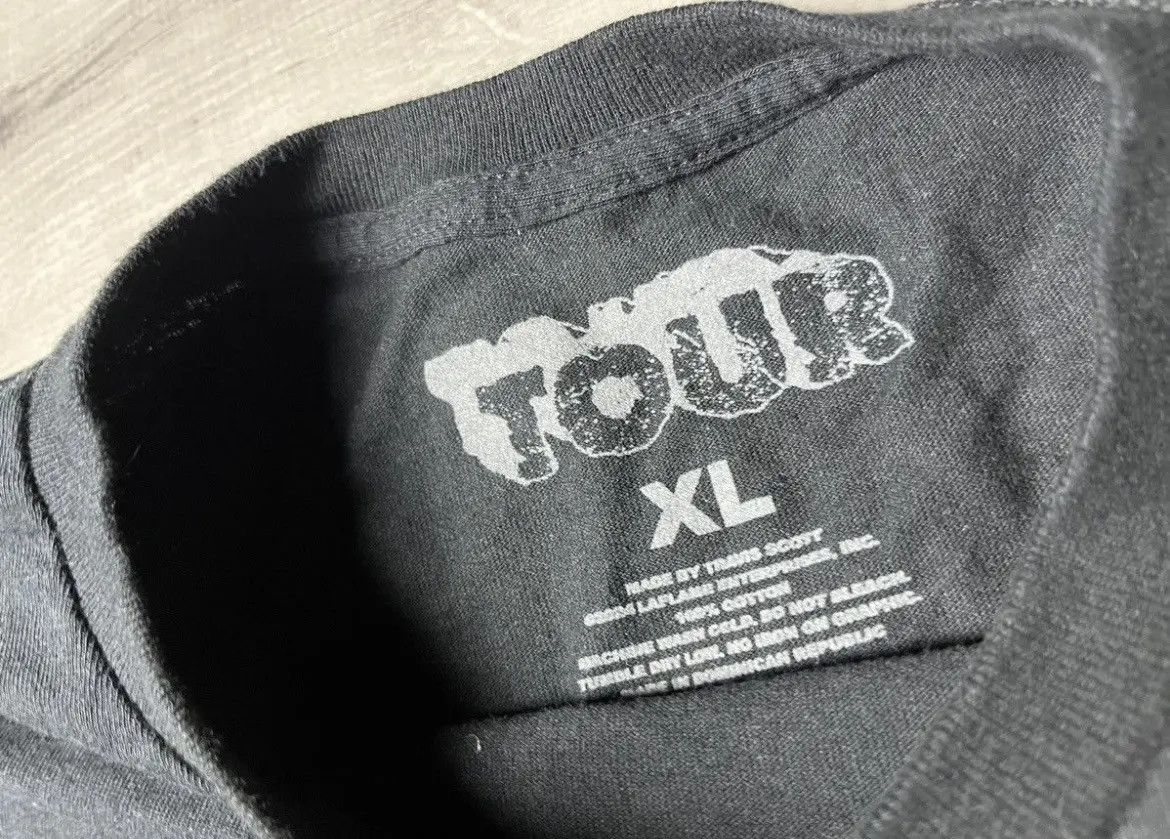 Travis Scott Travis Scott Circus Maximus Europe VIP black tee Size US XL / EU 56 / 4 - 4 Thumbnail
