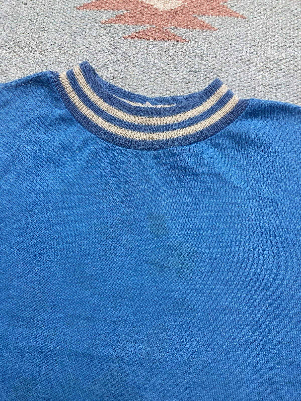 Vintage Vtg 60s t shirt light blue soft boys 6 women’s XXS? baby tee Size XXS / US 00 / IT 34 - 2 Thumbnail