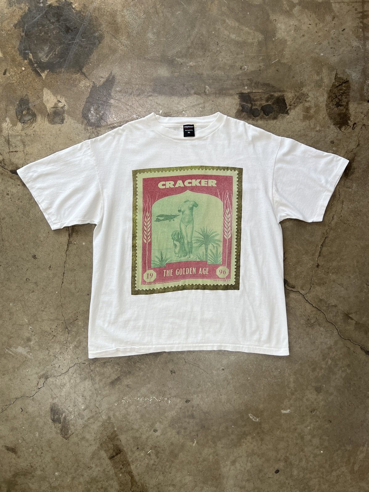 Band Tees Vintage 1996 Cracker Golden Age Single Stitch Band Tee XL Size US XL / EU 56 / 4 - 2 Thumbnail