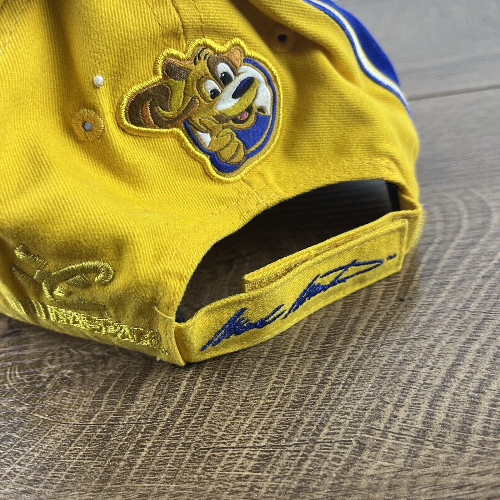 Other Michael Waltrip Racing Hat NAPA 55 Car Blue Adjustable Hat B Size ONE SIZE - 12 Thumbnail