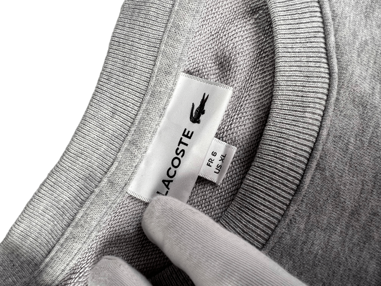 Lacoste × Vintage Vintage Lacoste Sweatshirt XL Size US XL / EU 56 / 4 - 4 Thumbnail