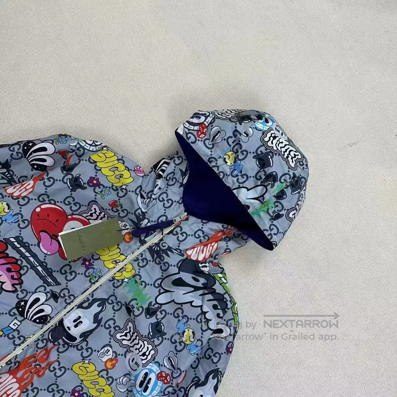 Gucci gucci reversible hooded jacket SS24 collection. Size US XXL / EU 58 / 5 - 6 Thumbnail