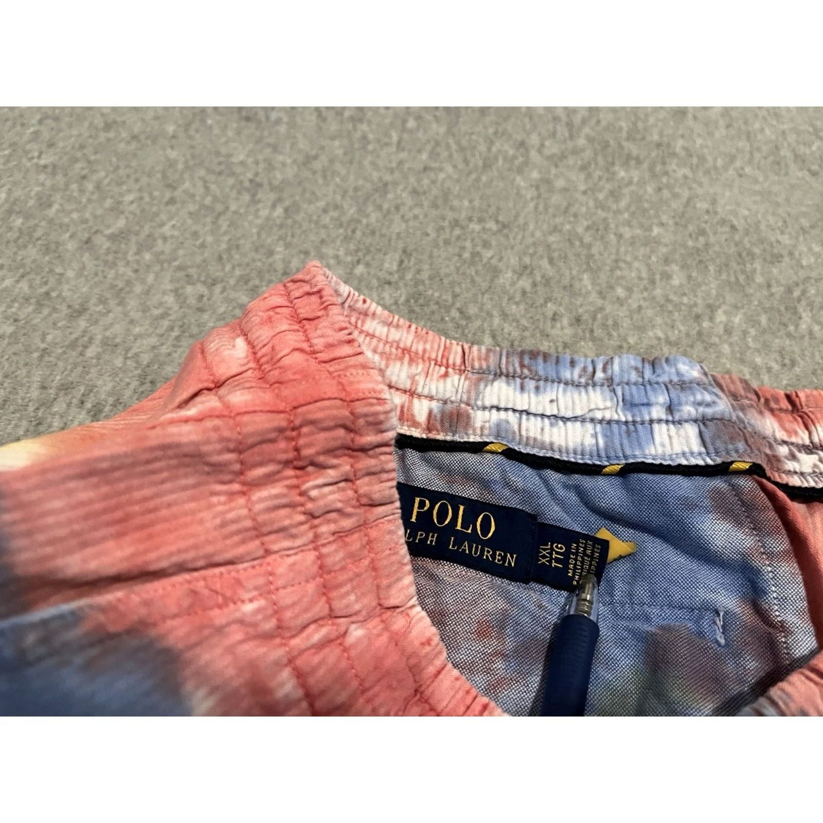 Polo Ralph Lauren Polo Ralph Lauren Mainstreet Tie Dye Pony Shorts Mens 2XL NWT Multicolor Casual 38" Waist XXL Pony Logo Shirt? Size US XXL / EU 58 / 5 - 3 Thumbnail