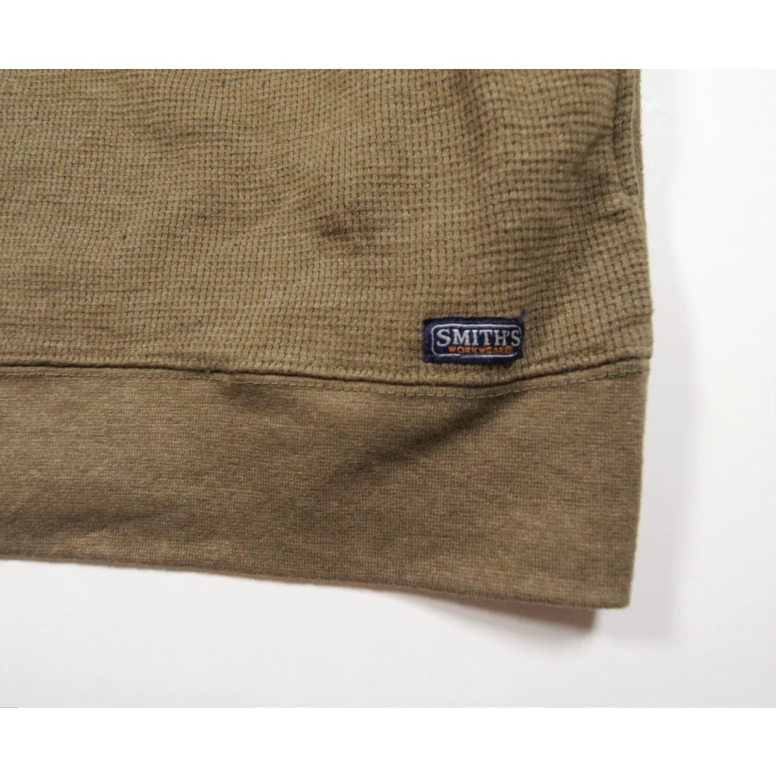 Vintage Smiths Workwear Sweater Mens Medium Green 1/4 Zip Pullover Mock Neck Shirt Size US M / EU 48-50 / 2 - 5 Thumbnail