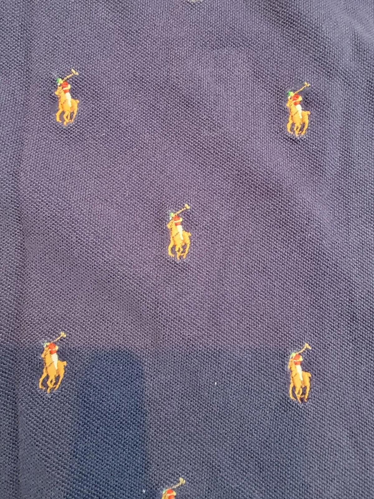 Polo Ralph Lauren Polo Ralph Lauren All-Over Multi Pony Shit Purple XL Size US XL / EU 56 / 4 - 4 Thumbnail