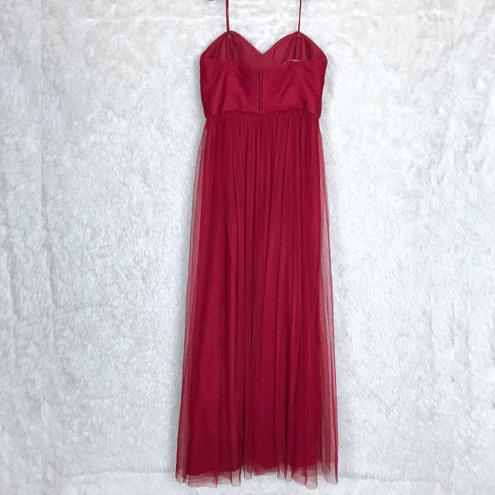 Other Watters Wtoo Infinity Bobbinet Bridesmaid Dress Claret 12 Size XL / US 12-14 / IT 48-50 - 3 Thumbnail