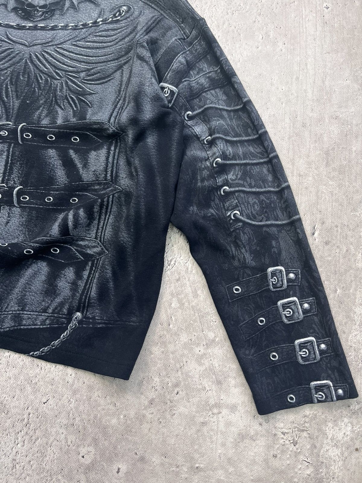 Affliction × Japanese Brand Y2K Affliction Style All Over Print T Shirt Tee Tapout Japan Size US L / EU 52-54 / 3 - 11 Thumbnail