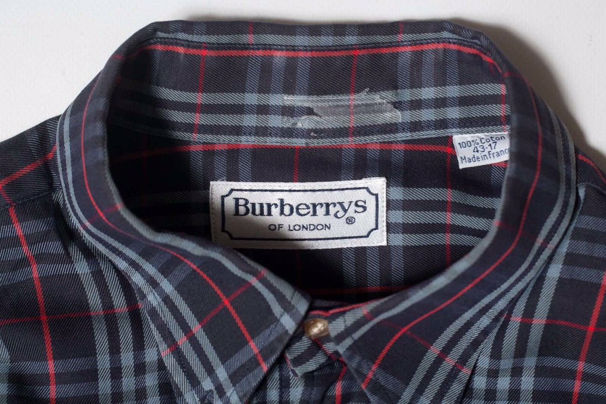 Burberry burberry vintage nova check shirt Size US XXL / EU 58 / 5 - 4 Thumbnail