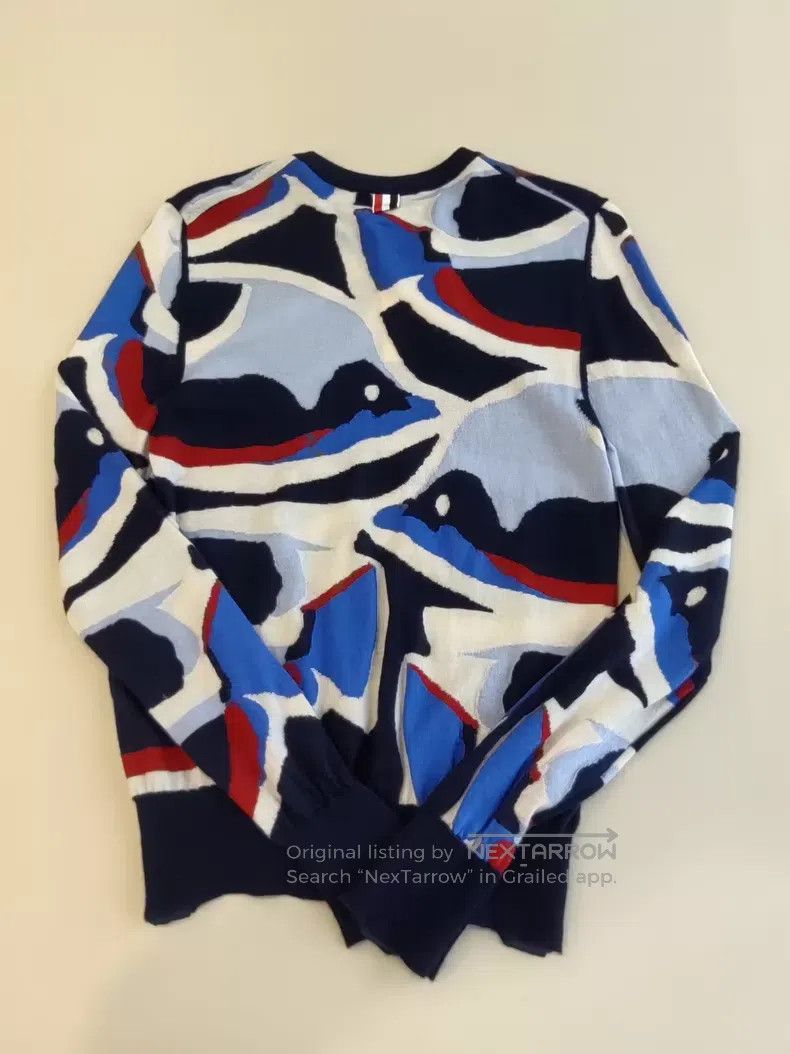 Thom Browne Thom Browne Colorful Knit Sweater Size US L / EU 52-54 / 3 - 2 Thumbnail