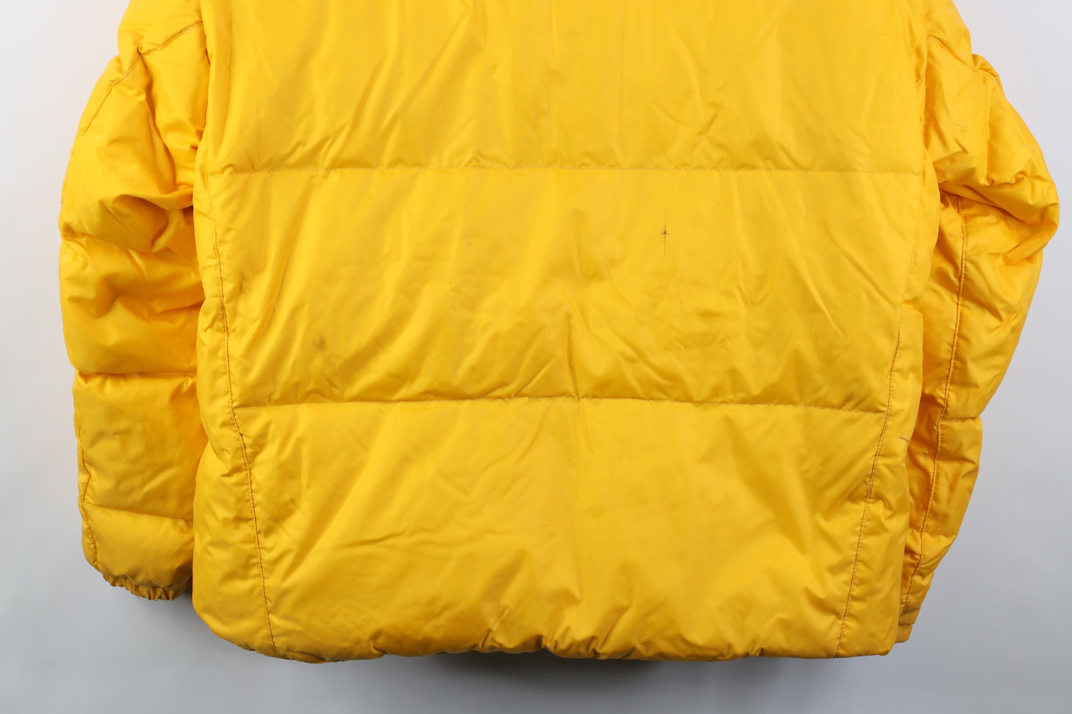 Gap Vintage Y2K 2002 Gap Insulated Puffer Jacket Yellow Hooded Size US M / EU 48-50 / 2 - 22 Thumbnail