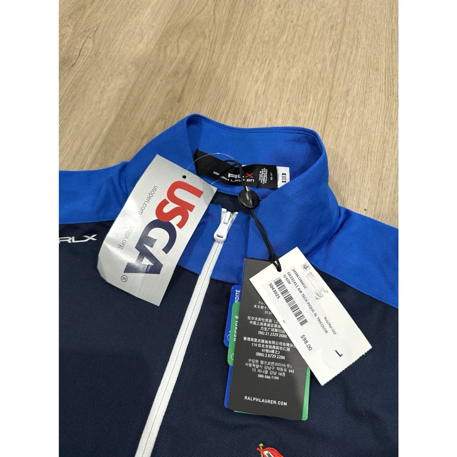Ralph Lauren VINTAGE? No. RLX Ralph Lauren Air Tech 1/4 Zip Sleeveless Polo Top Vest Large Polo LACC Women Shirt Size L / US 10 / IT 46 - 7 Thumbnail