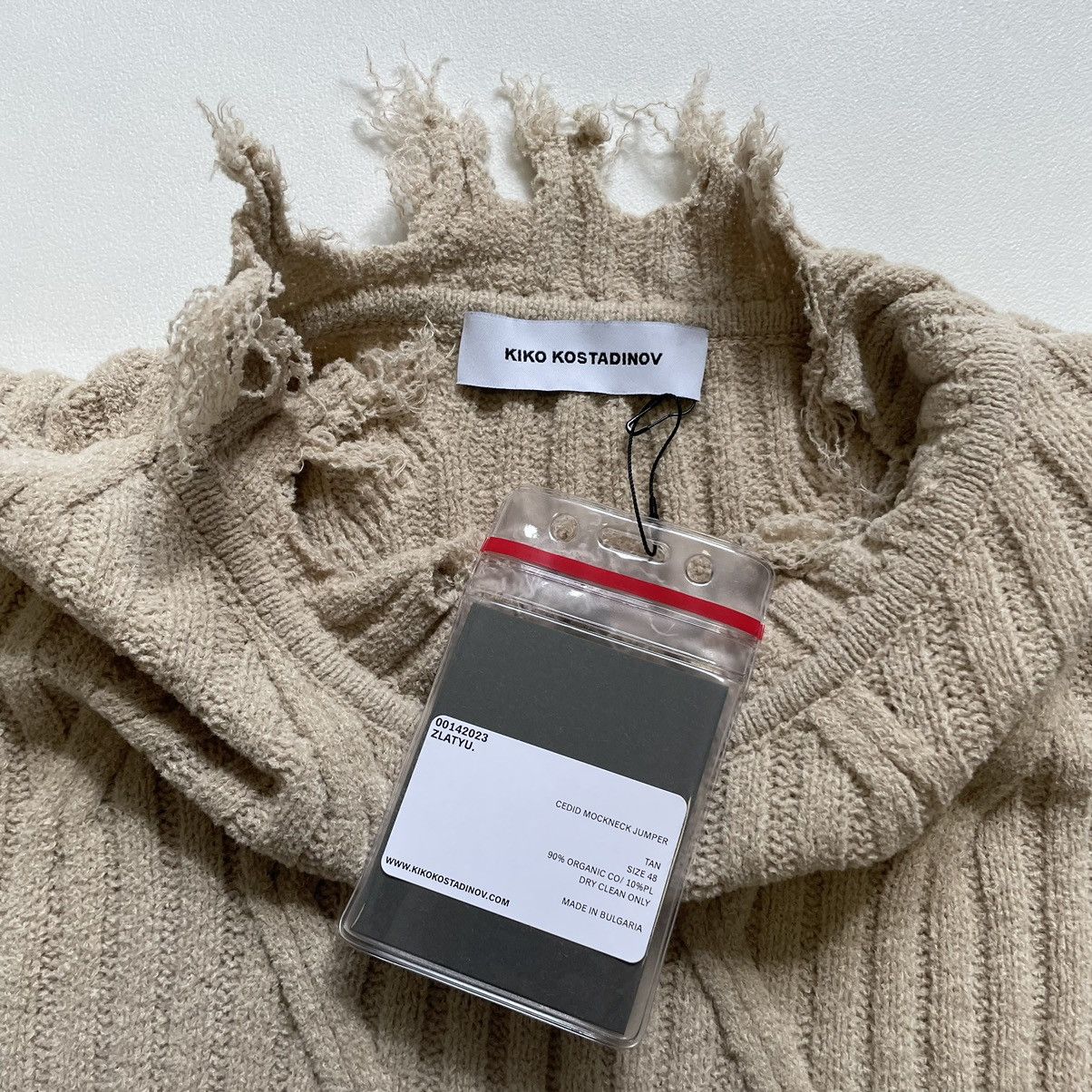 Kiko Kostadinov S/S 23 Zlatyu ‘Cedid Mock Neck Jumper’ Size US M / EU 48-50 / 2 - 6 Thumbnail