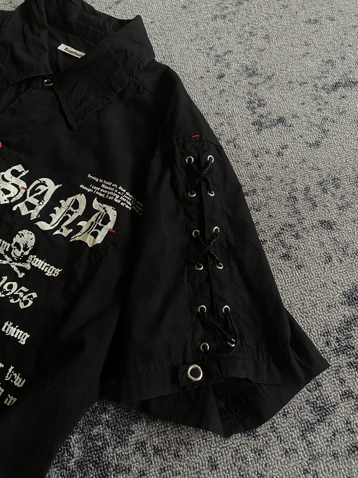 Hysteric Glamour Y2k Euphuistic laced skull ifsixwasnine Shirt Size US L / EU 52-54 / 3 - 6 Thumbnail