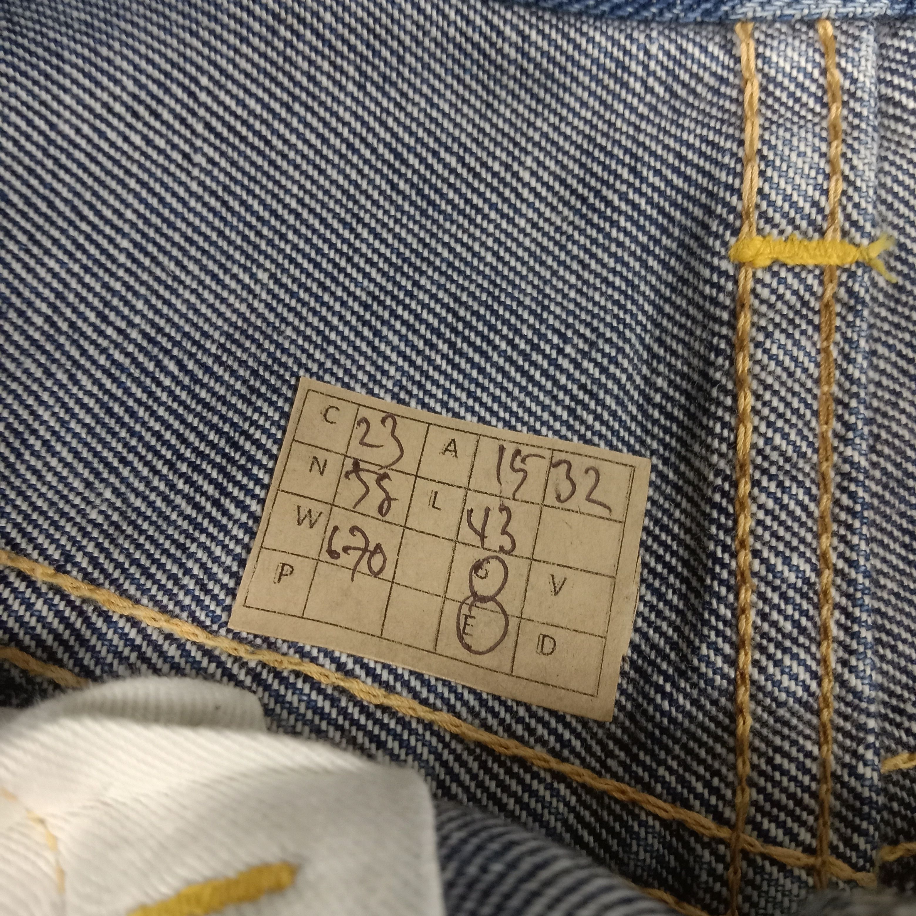 Evisu × Vintage Evis Japanese Brand Daicock Custom Art Bootcut Jeans Size 30" / US 8 / IT 44 - 14 Thumbnail