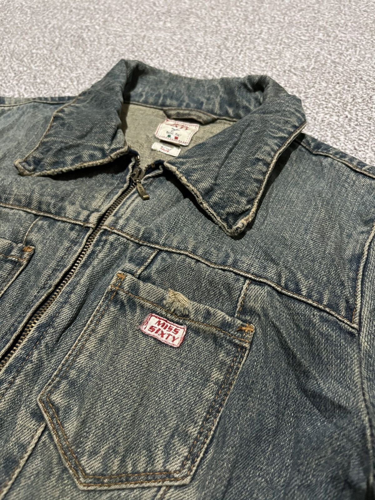 Miss Sixty Vintage Miss Sixty Denim Jacket Size S / US 4 / IT 40 - 1 Thumbnail