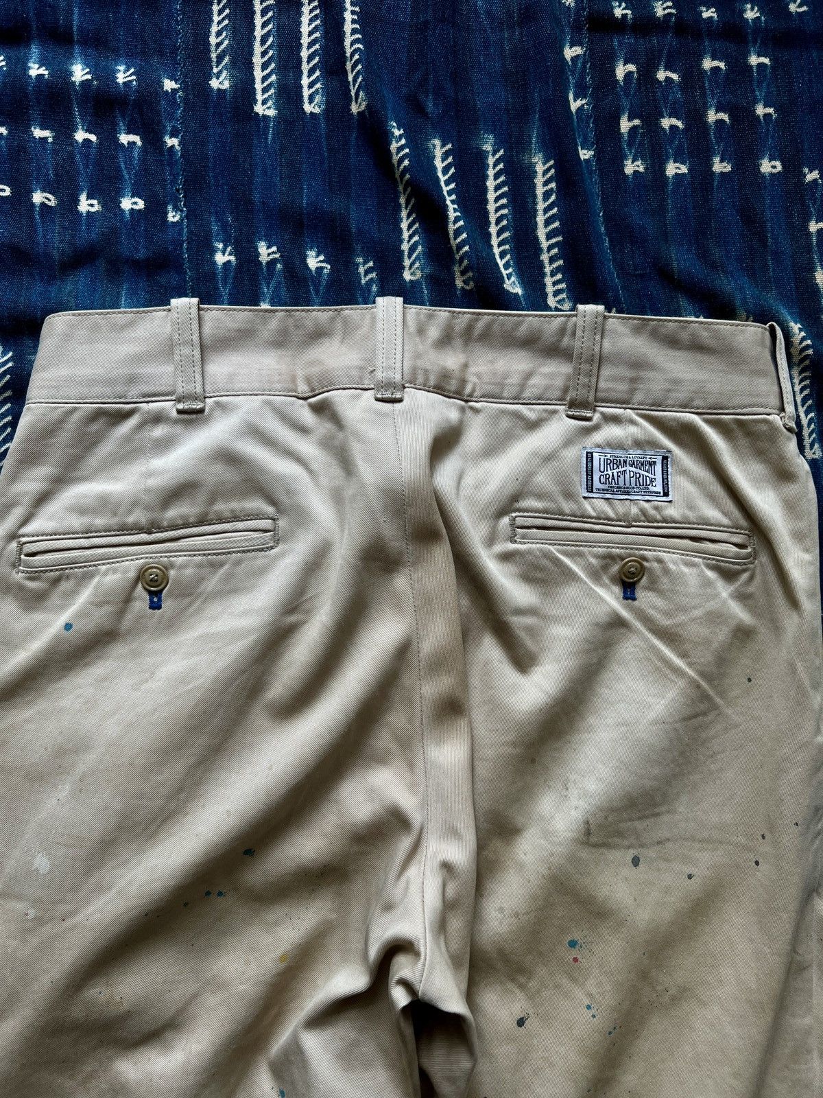 Neighborhood Neighborhood Archive FW12 Dirty Painting Chino Pants Size US 30 / EU 46 - 7 Thumbnail