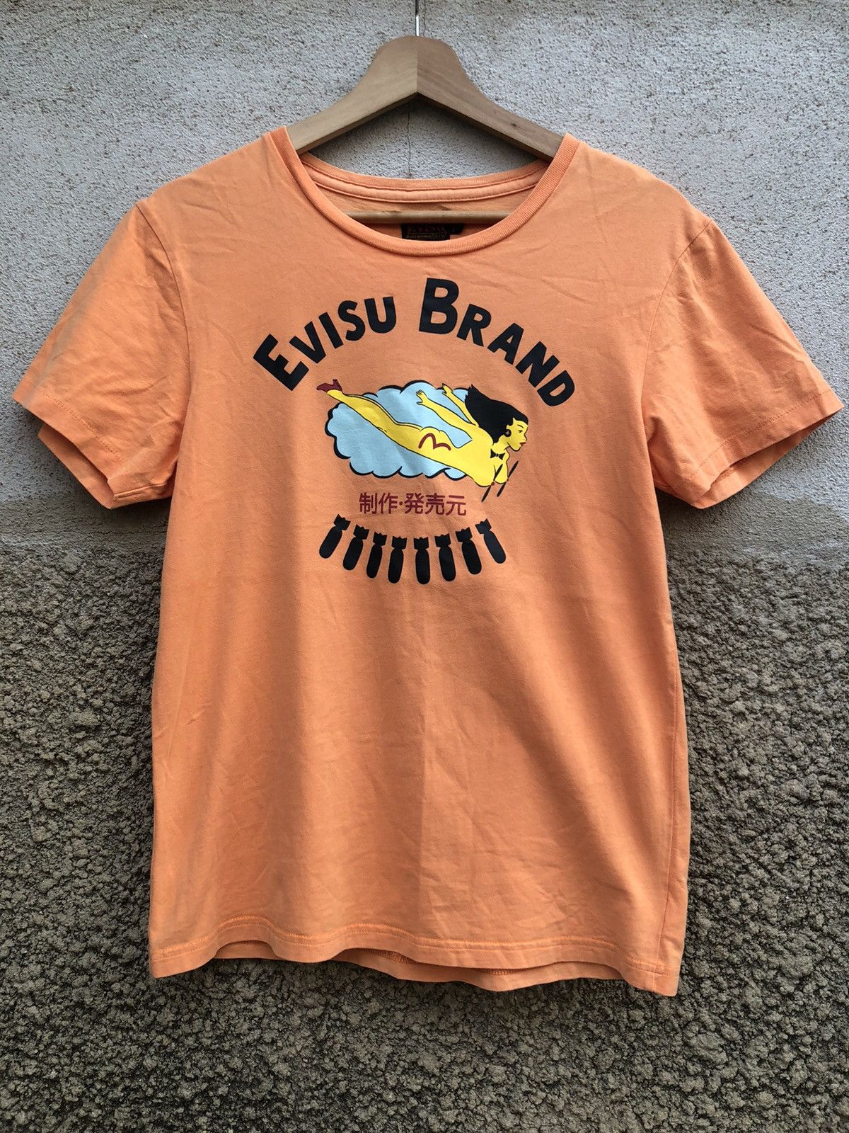 Evisu × Japanese Brand Rare‼️ Evisu Flying Naked Lady Tshirt Size US S / EU 44-46 / 1 - 1 Thumbnail