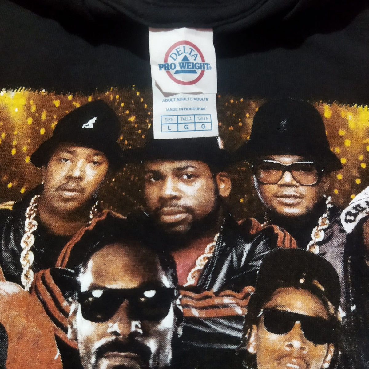 Band Tees Vintage 2000s HipHop50 Run Dmc Snoopdog Nas Wiz Khalifa Tee Size US L / EU 52-54 / 3 - 2 Thumbnail