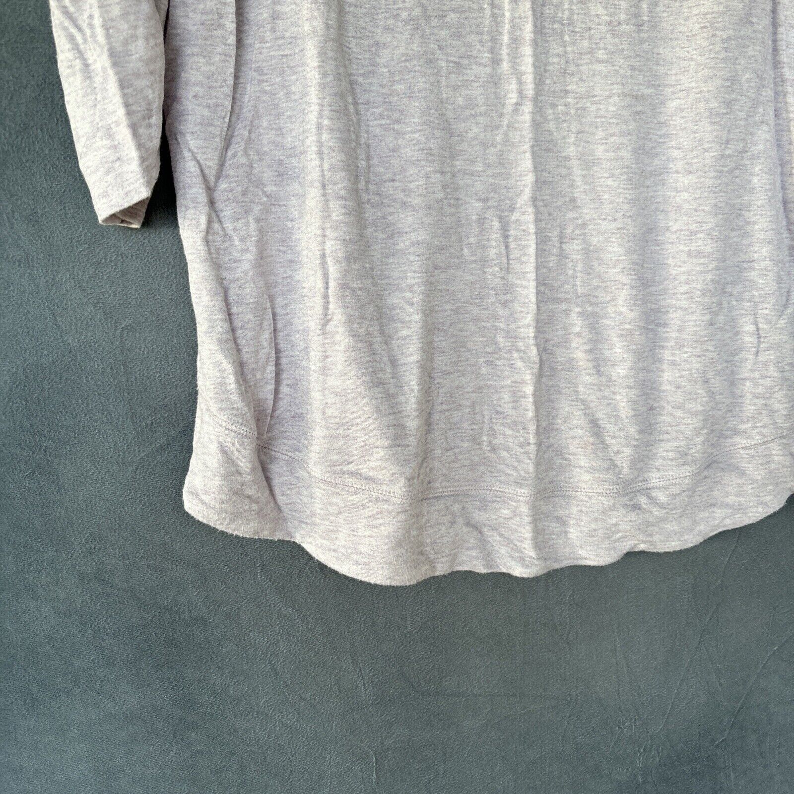 Chicos Chico's by Zenergy Blouse Women's 2 Light Purple Long Sleeve Size XL / US 12-14 / IT 48-50 - 6 Thumbnail